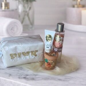 Pink By Victoria’s Secret Beauty Body Care + Bag